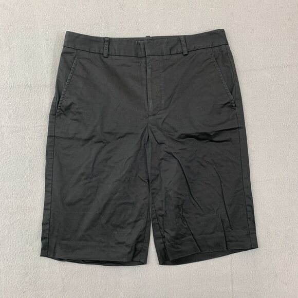 Polo Ralph Lauren Golf Shorts Womens Size 6 Bermuda Stretch Black 11" Inseam - Picture 1 of 15